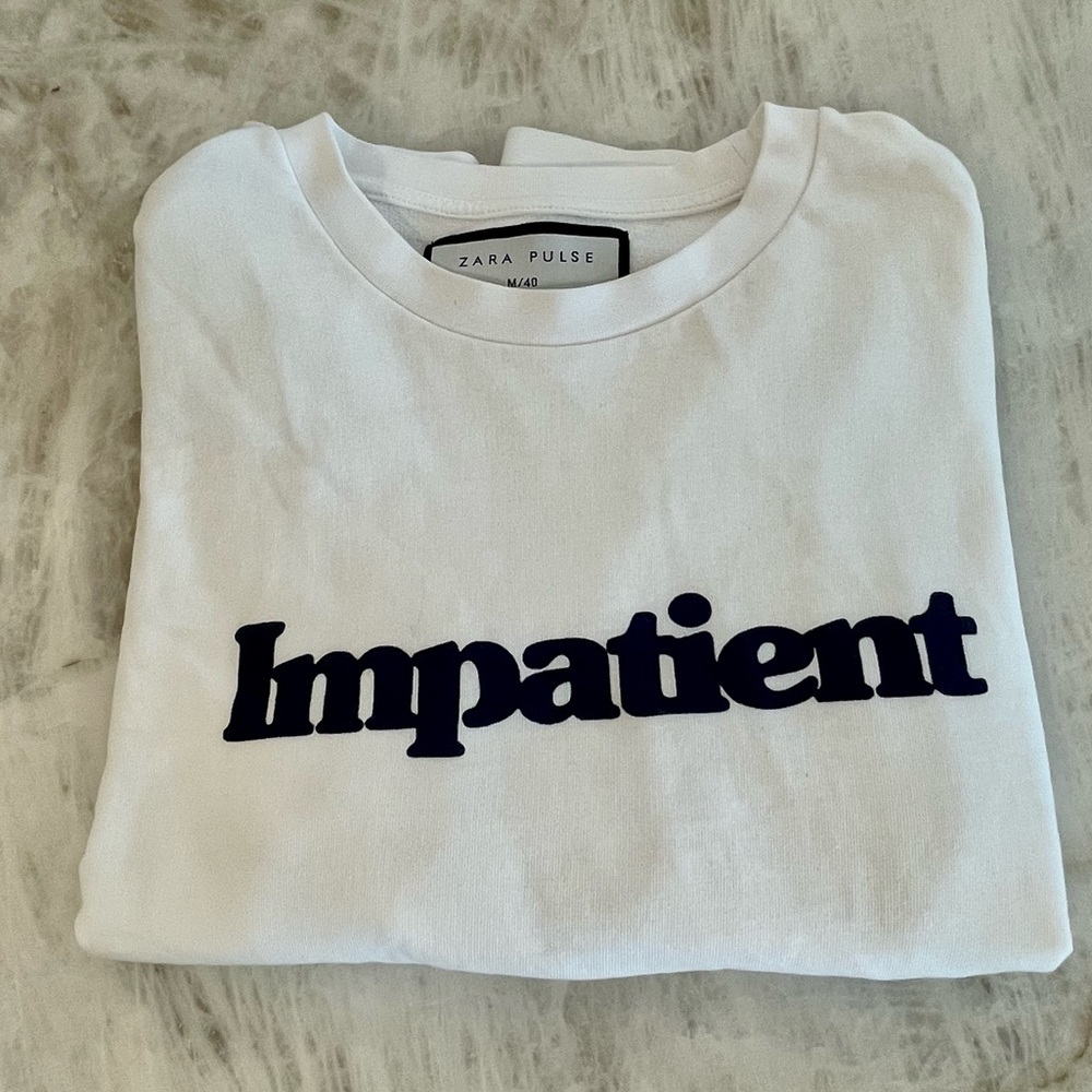 Zara Pulse “Impatient” Sweater